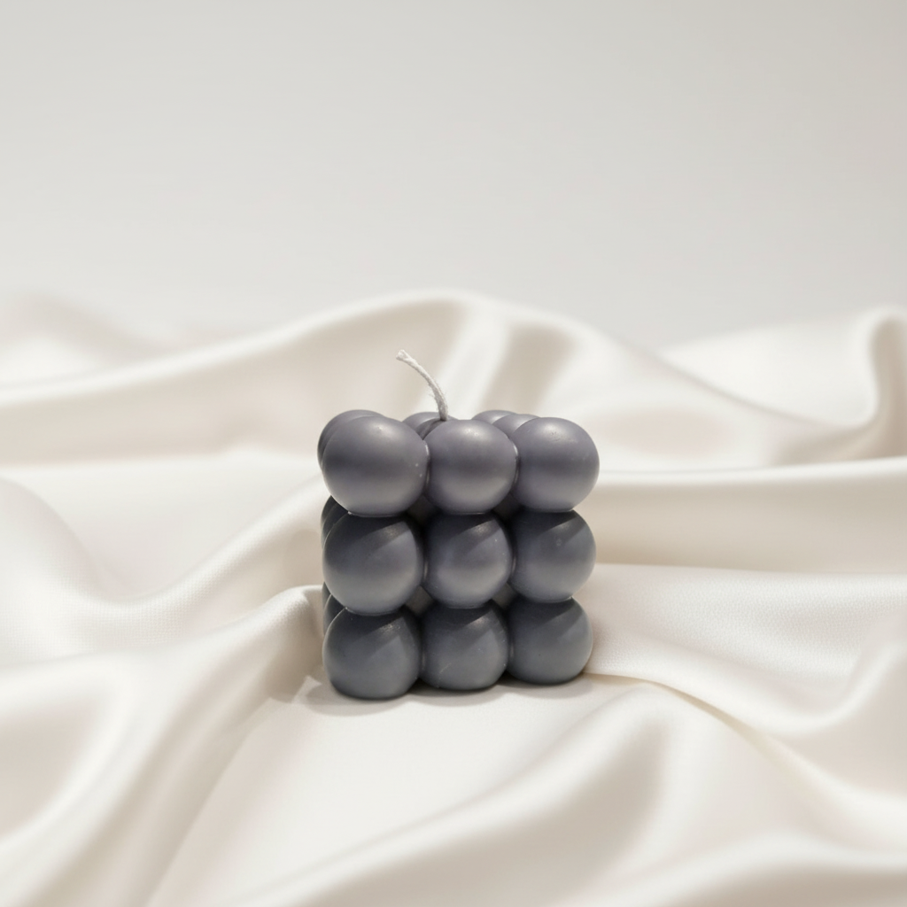 Bubble Cube Candle - Arsenic