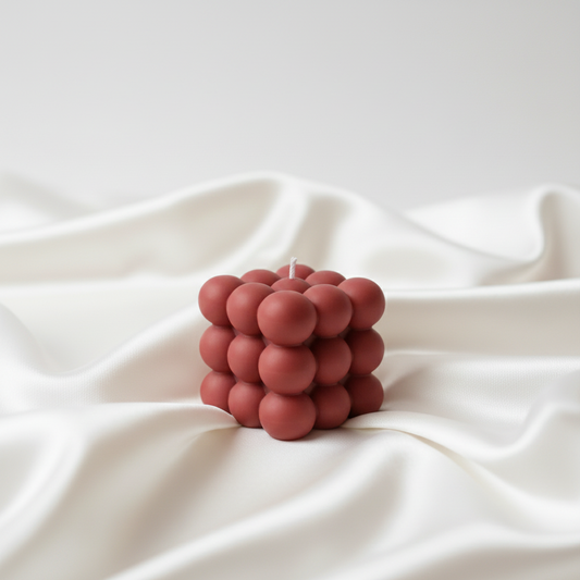 Bubble Cube Candle