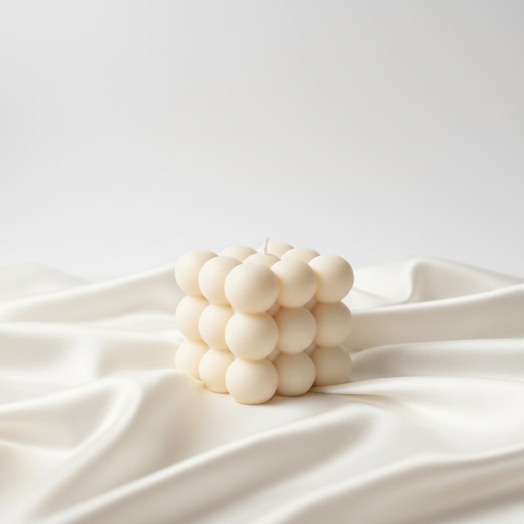 Bubble Cube Candle