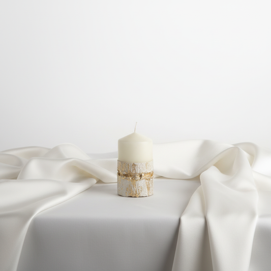 Small pillar candle