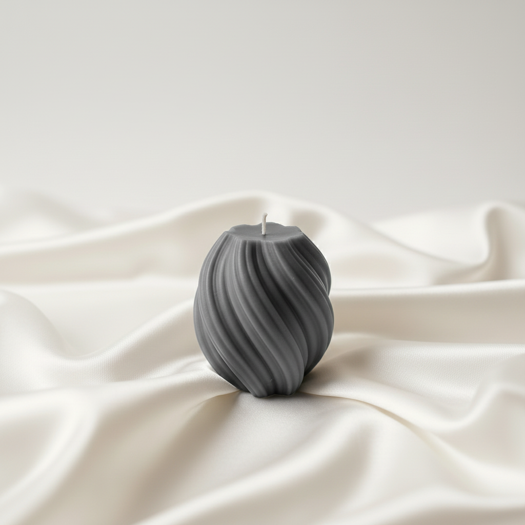 Spiral Candle - Arsenic